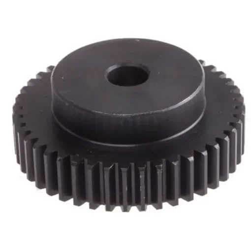 RS PRO Steel 44 Teeth Spur Gear, 1.5 Module, 12mm Bore Diam, 66mm Pitch Diam, 45mm Hub Diam - 5216503 product image