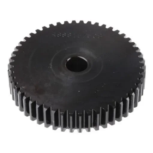 RS PRO Steel 50 Teeth Spur Gear, 1.5 Module, 12mm Bore Diam, 75mm Pitch Diam, 45mm Hub Diam - 5216519 product image