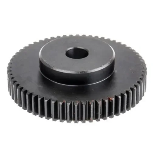 RS PRO Steel 60 Teeth Spur Gear, 1.5 Module, 15mm Bore Diam, 90mm Pitch Diam, 50mm Hub Diam - 5216525 product image