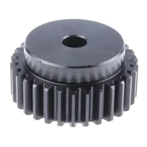 RS PRO Steel 30 Teeth Spur Gear, 2 Module, 12mm Bore Diam, 60mm Pitch Diam, 50mm Hub Diam - 5216610 product image