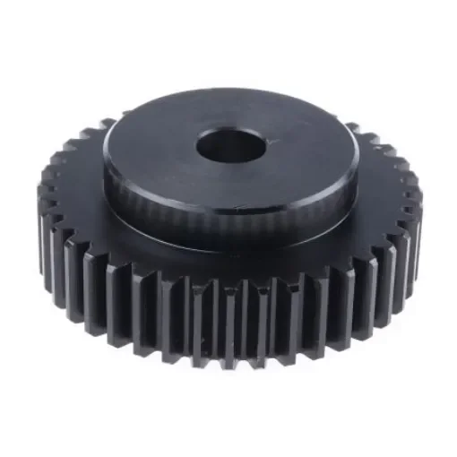 RS PRO Steel 40 Teeth Spur Gear, 2 Module, 15mm Bore Diam, 80mm Pitch Diam, 55mm Hub Diam - 5216654 product image