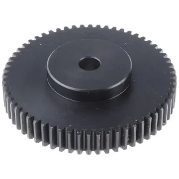 RS PRO Steel 60 Teeth Spur Gear, 2 Module, 15mm Bore Diam, 120mm Pitch Diam, 60mm Hub Diam - 5216682 product image