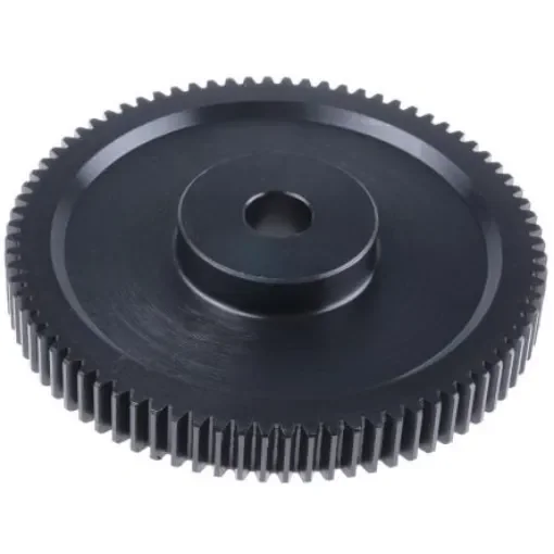 RS PRO Steel 80 Teeth Spur Gear, 2 Module, 20mm Bore Diam, 160mm Pitch Diam, 60mm Hub Diam - 5216698 product image