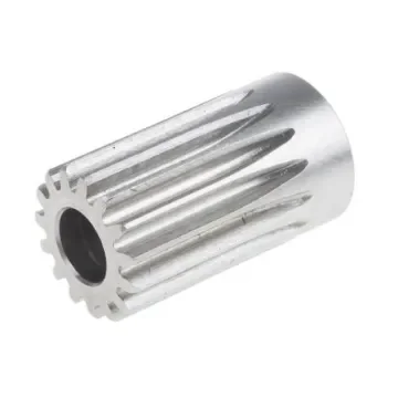 RS PRO Stainless Steel 15 Teeth Spur Gear, 1 Module, 8mm Bore Diam, 15mm Pitch Diam, 17mm Hub Diam - 5216711 product image