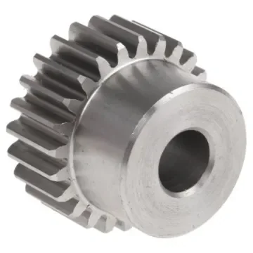RS PRO Stainless Steel 24 Teeth Spur Gear, 1 Module, 8mm Bore Diam, 24mm Pitch Diam, 20mm Hub Diam - 5216749 product image