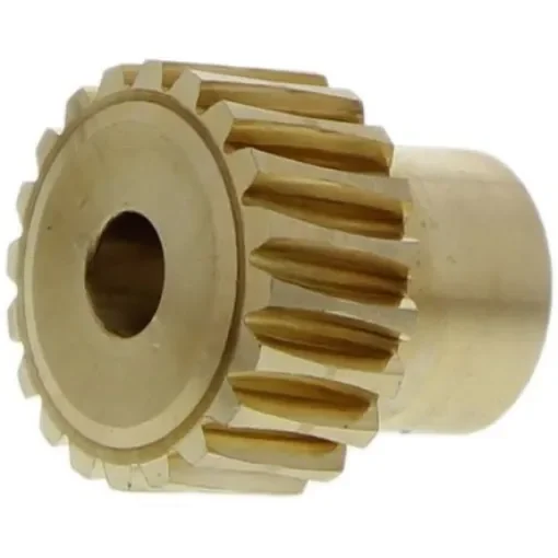 RS PRO Bronze 0.8 Module Worm Wheel Gear 20 Tooth12mm Hub Dia., 16.11mm Pitch Dia. 18mm Face - 5216828 product image