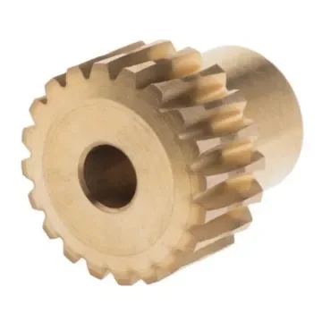 RS PRO Bronze 0.8 Module Worm Wheel Gear 20 Tooth12mm Hub Dia., 16.03mm Pitch Dia. 18mm Face - 5216834 product image