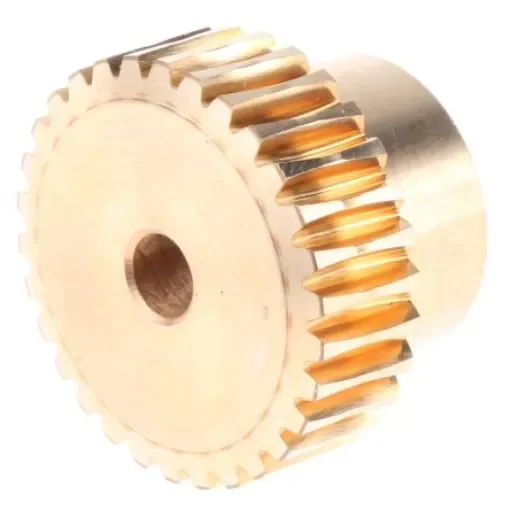 RS PRO Bronze 0.8 Module Worm Wheel Gear 30 Tooth18mm Hub Dia., 24.16mm Pitch Dia. 18mm Face - 5216840 product image