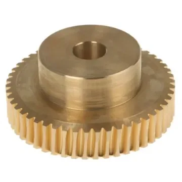 RS PRO Bronze 0.8 Module Worm Wheel Gear 50 Tooth25mm Hub Dia., 40.06mm Pitch Dia. 18mm Face - 5216884 product image