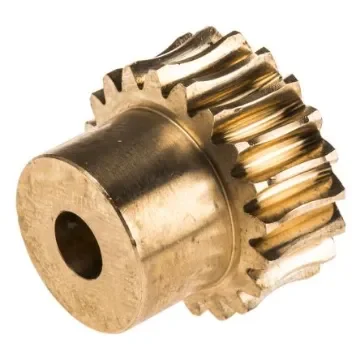 RS PRO Bronze 1 Module Worm Wheel Gear 20 Tooth16mm Hub Dia., 20mm Pitch Dia. 14.5mm Face - 5216935 product image