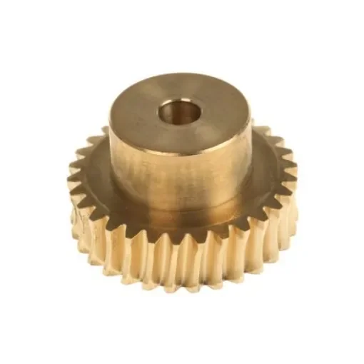 RS PRO Bronze 1 Module Worm Wheel Gear 30 Tooth20mm Hub Dia., 30.24mm Pitch Dia. 20mm Face - 5216941 product image