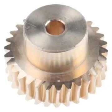 RS PRO Bronze 1 Module Worm Wheel Gear 30 Tooth20mm Hub Dia., 30mm Pitch Dia. 16.5mm Face - 5216957 product image