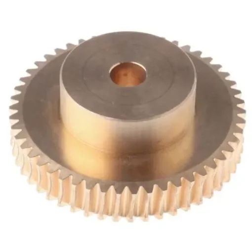 RS PRO Bronze 1 Module Worm Wheel Gear 50 Tooth30mm Hub Dia., 50mm Pitch Dia. 20mm Face - 5216979 product image