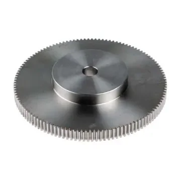 RS PRO Stainless Steel 120 Teeth Spur Gear, 1 Module, 12mm Bore Diam, 120mm Pitch Diam, 60mm Hub Diam - 5218543 product image