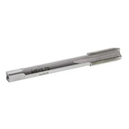 RS PRO Threading Tap, M8 Thread, 0.75mm Pitch, Metric Fine Standard - 5227553 product image