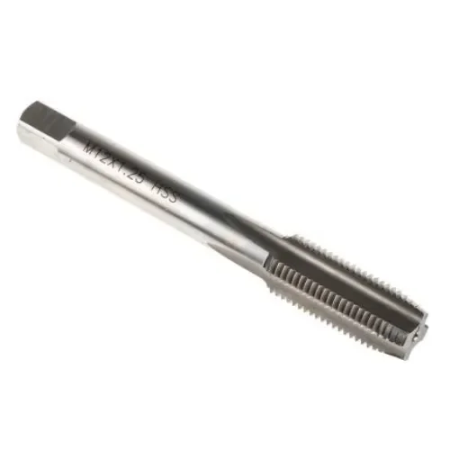 RS PRO Threading Tap, M12 Thread, 1.25mm Pitch, Metric Fine Standard - 5227597 product image