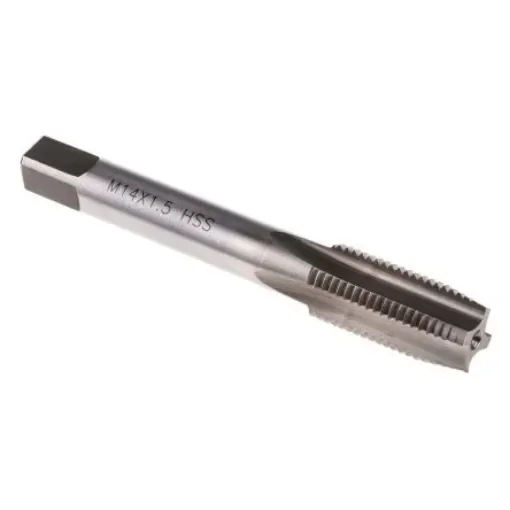 RS PRO Threading Tap, M14 Thread, 1.5mm Pitch, Metric Fine Standard - 5227610 product image