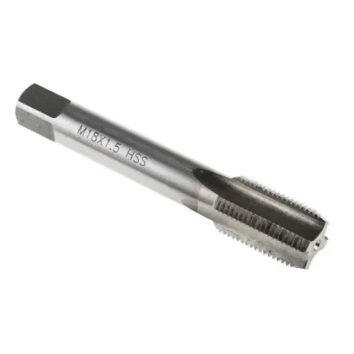 RS PRO Threading Tap, M18 Thread, 1.5mm Pitch, Metric Fine Standard - 5227648 product image
