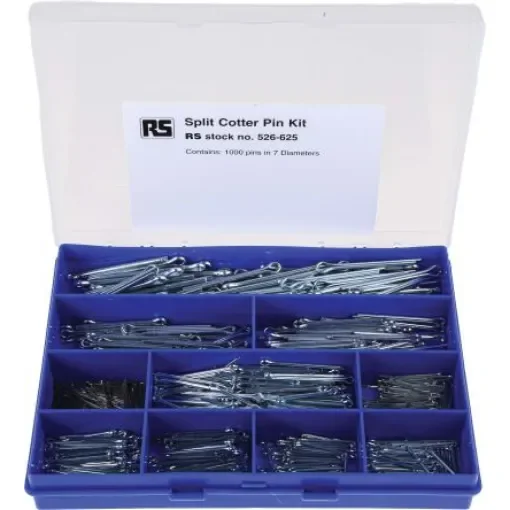 RS PRO Bright Zinc Plated Steel Split Pin - 526625 product image