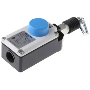 Siemens 3SE7 Rope Pull Switch, 25m, NO/NC, Straight - 3SE7150-1BD00 product image