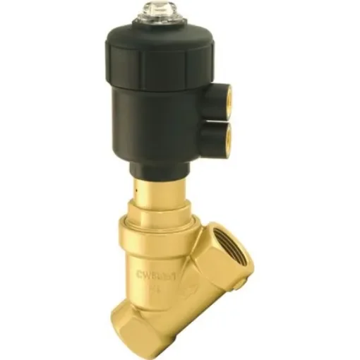 Buschjost Angle Seat type Pneumatic Actuated Valve, G 1/2in to NPT 1/2in, 16 bar - 8472200.0000.00000 product image