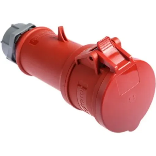 MENNEKES, StarTOP IP44 Red Cable Mount 3P + N + E Industrial Power Socket, Rated At 32A, 400 V - 36 product image