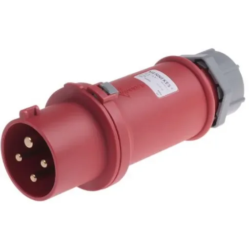 MENNEKES, ProTOP IP44 Red Cable Mount 4P Industrial Power Plug, Rated At 32A, 400 V - 164 product image