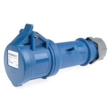 MENNEKES, StarTOP IP44 Blue Cable Mount 3P Industrial Power Socket, Rated At 16A, 230 V - 980 product image