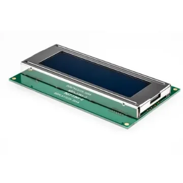 Displaytech 204A-CC-BC-3LP Alphanumeric LCD Display, White on Blue, 4 Rows by 20 Characters, Transflective product image