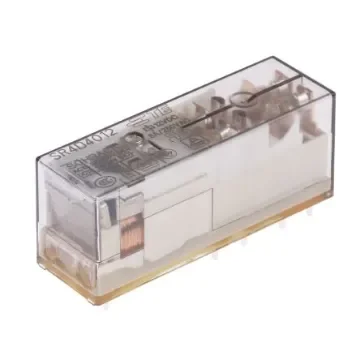 TE Connectivity PCB Mount Force Guided Relay, 12V dc Coil Voltage, 4 Pole, DPDT - SR4D4012 1415055-1 product image