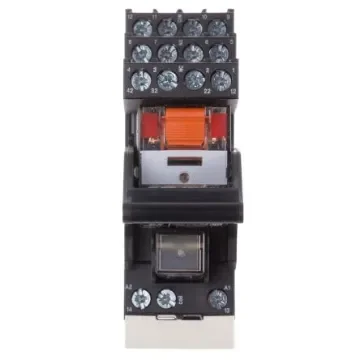 TE Connectivity DIN Rail Power Relay, 230V ac Coil, 6A Switching Current, 4PDT - PT5L8TD0 2-1415535-0 product image