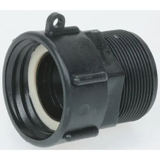 Snaplock Hose Connector, Straight IBC Adaptor, BSP 3/4in 3/4in ID - IBF/075M-PG product image