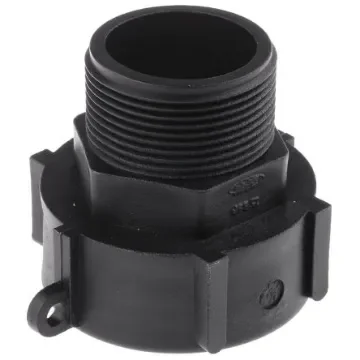 Snaplock Hose Connector, Straight IBC Adaptor, BSP 1-1/2in 1-1/2in ID - IBF/150M-PG product image