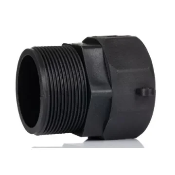 Snaplock Hose Connector, Straight IBC Adaptor, BSP 2in 2in ID - IBF/200M-PG product image