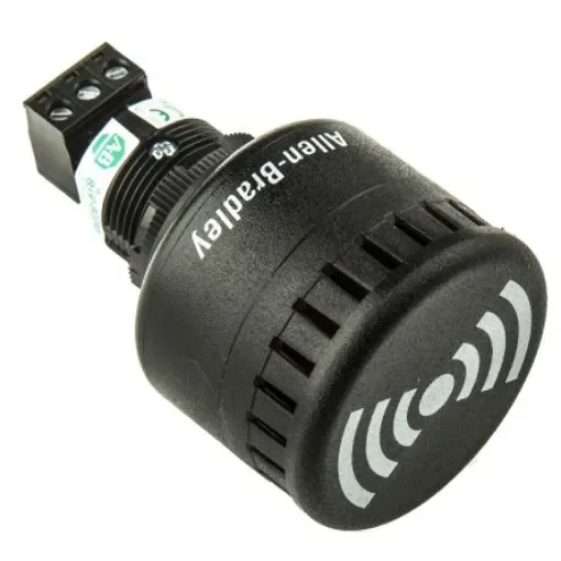 Allen Bradley Panel Mount Siren, 240 V ac, 100dB at 1 m, AC - 855P-B20ME22 product image