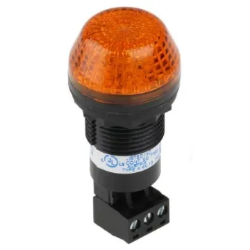 Allen Bradley 855P Series Amber Multiple Effect Beacon, 24 V ac/dc, Panel Mount, LED Bulb - 855PB-B24SE522 product image
