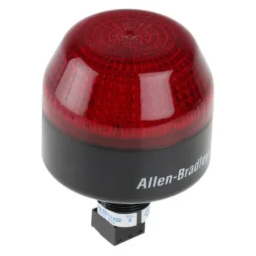 Allen Bradley 855P Series Red Multiple Effect Beacon, 24 V ac/dc, Panel Mount, LED Bulb - 855PB-B24LE422 product image