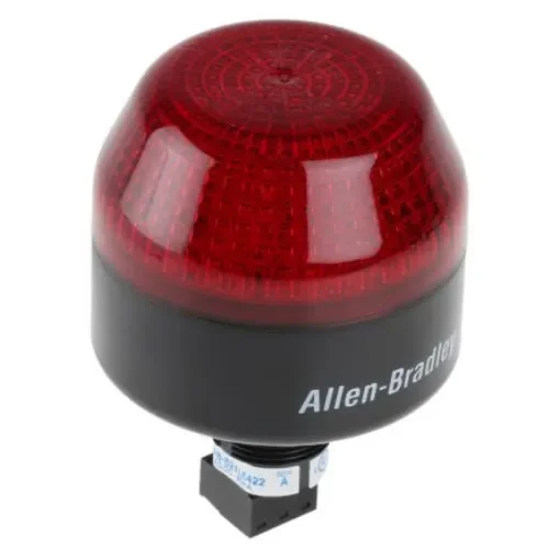 Allen Bradley 855P Series Red Multiple Effect Beacon, 24 V ac/dc, Panel Mount, LED Bulb - 855PB-B24LE422 product image