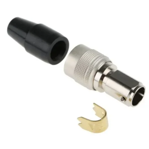 Hirose Circular Connector, 10 Contacts, Cable Mount, Miniature Connector, Plug, Male, HR10 Series - HR10A-10P-10P(73) product image