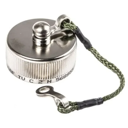 Amphenol Socapex, USBF TV Dust Cap for use with USBFTV Square Flange Receptacles - USBF TVC 2 N product image