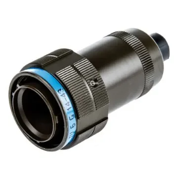 Amphenol Socapex Straight, Cable Mount, Plug- Single Port Type A 2.0 IP68 USB Connector - USBFTV6G product image