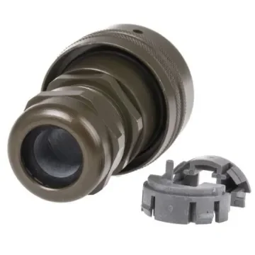 Amphenol Socapex RJF Series Male RJ45 Connector, Cable Mount, Cat5e Straight 1 Port 8 -Way - RJF6MG product image