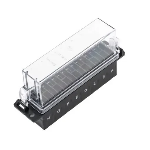 ETA Mounting Base for use with 1610 Series Circuit Breaker - 1610-8-WAY BASE + LID product image