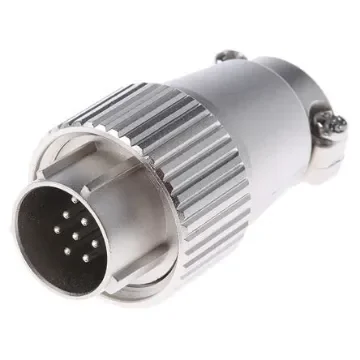 Hirose Circular Connector, 10 Contacts, Cable Mount, Plug, Male, JR Series - MPN: JR16PK-10P(71) product image