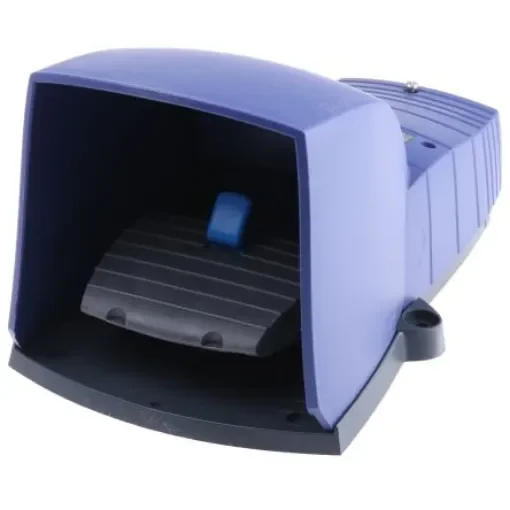 Schneider Electric Industrial Duty Momentary On-Off Foot Switch - Plastic Case Material, 2NO/2NC, 270 mA @ 250 V dc, 3 - XPEB711 product image