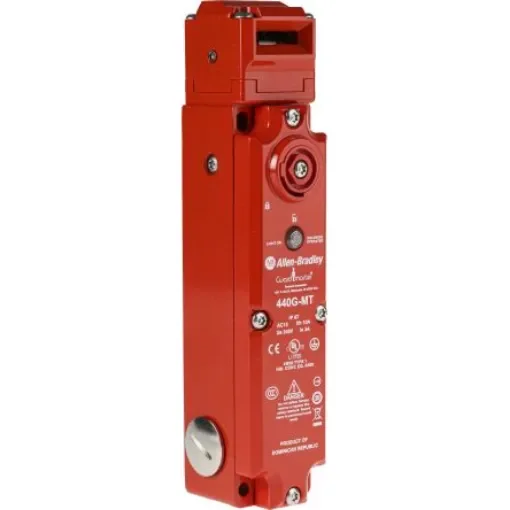Allen Bradley Guardmaster 440G-MT Series Solenoid Interlock Switch, Power to Unlock, 110V ac/dc - 440G-MT47013 product image