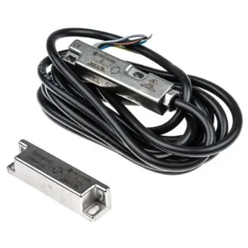 Allen Bradley Guardmaster 440N Series Magnetic Non-Contact Safety Switch, 250V ac, Stainless Steel Housing, NC, 4m Cable - 440N-G02155 product image