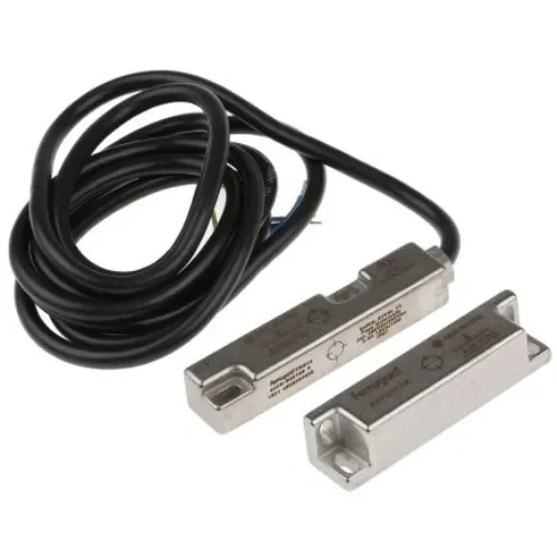 Allen Bradley Guardmaster 440N Series Magnetic Non-Contact Safety Switch, 24V dc, Stainless Steel Housing, NC, 2m Cable - 440N-G02156 product image