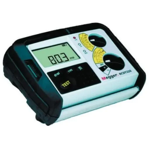 Megger RCDT320-FR RCD Tester, Loop Impedance Test Type 3 Wire 300V ac, RCD Test Type DC, RCD Test Current 1000mA CAT product image