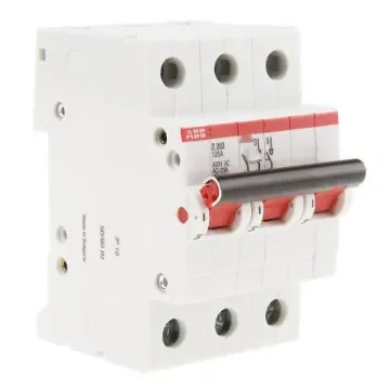 ABB, Pro M MCCB 3P 125A, Breaking Capacity 6 kA, DIN Rail Mount - 2CDE283001R0125  E203/125R product image